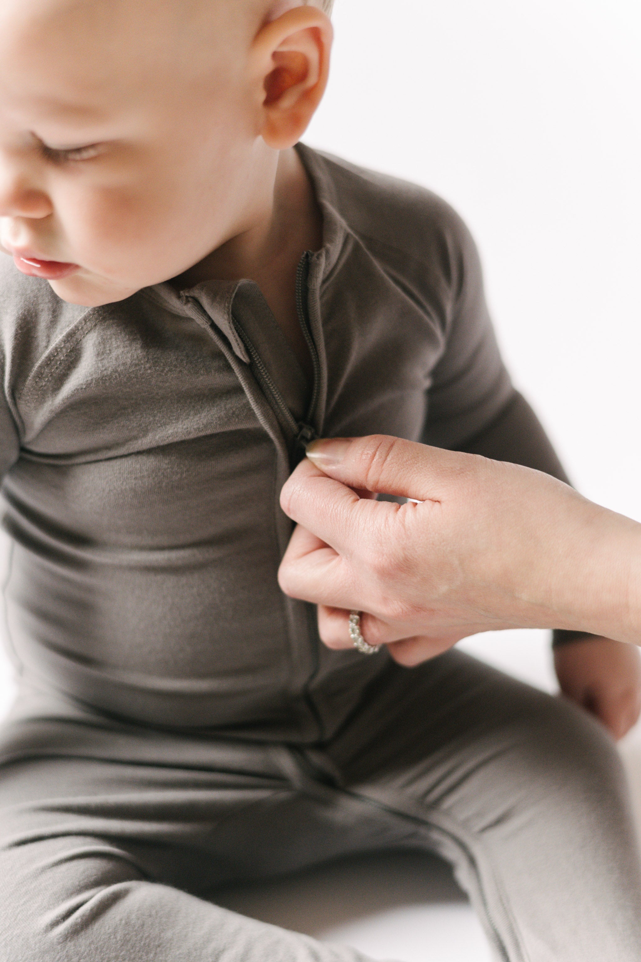 Essentials Baby Sleeper - Charcoal