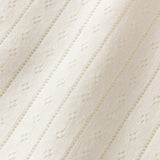 Pointelle Short Sleeve Pajama - Rainbow