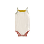 Pointelle Sleeveless One-Piece - Rainbow