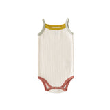 Pointelle Sleeveless One-Piece - Rainbow