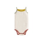 pointelle sleeveless one piece rainbow in multi pattern