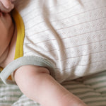 Pointelle Sleeveless One-Piece - Rainbow