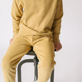 pehr-French Terry Jogger- Dijon-3