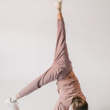 French Terry Jogger - Plum