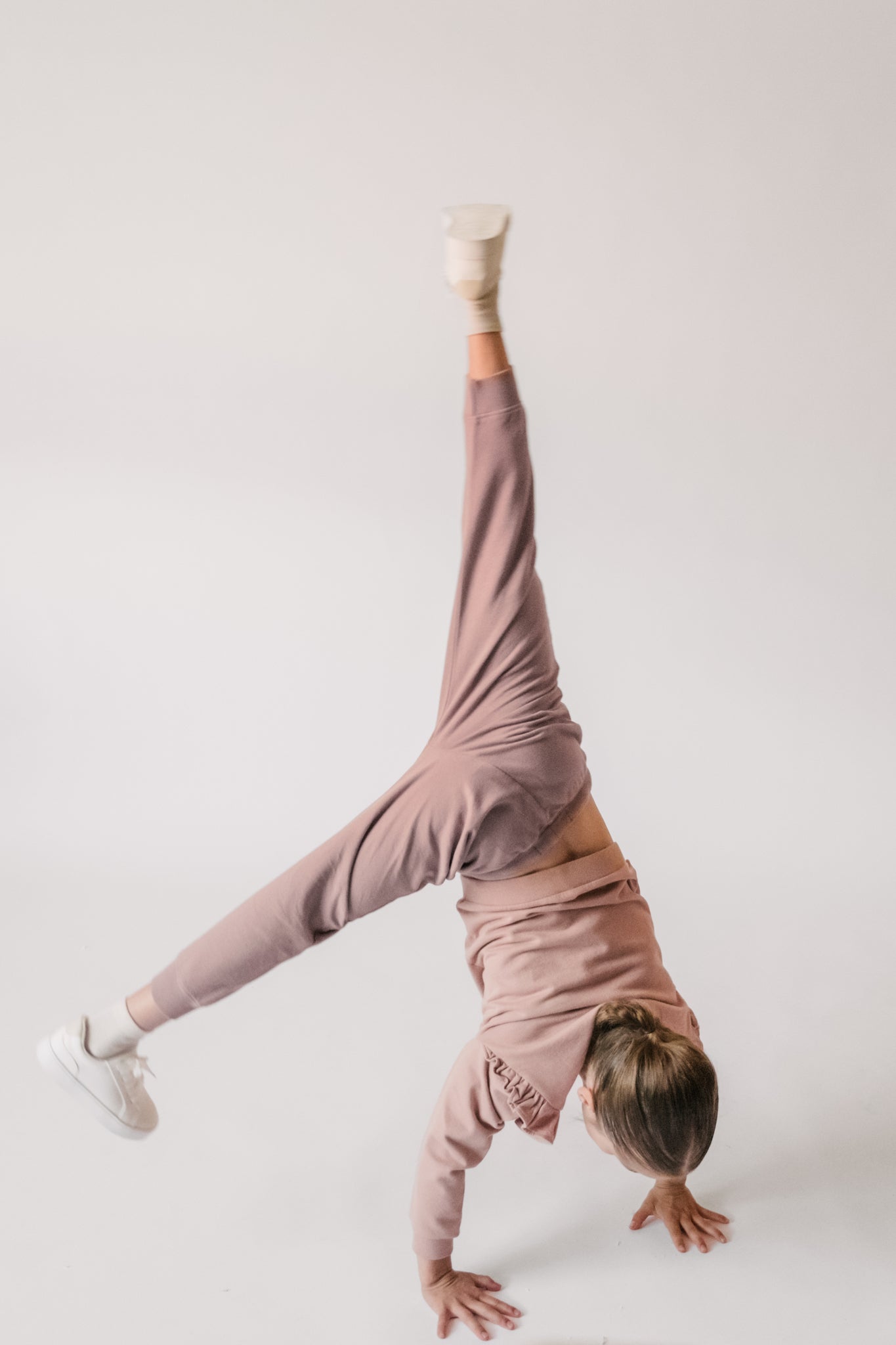 French Terry Jogger - Plum