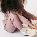 French Terry Jogger - Plum