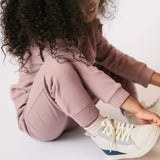 French Terry Jogger - Plum