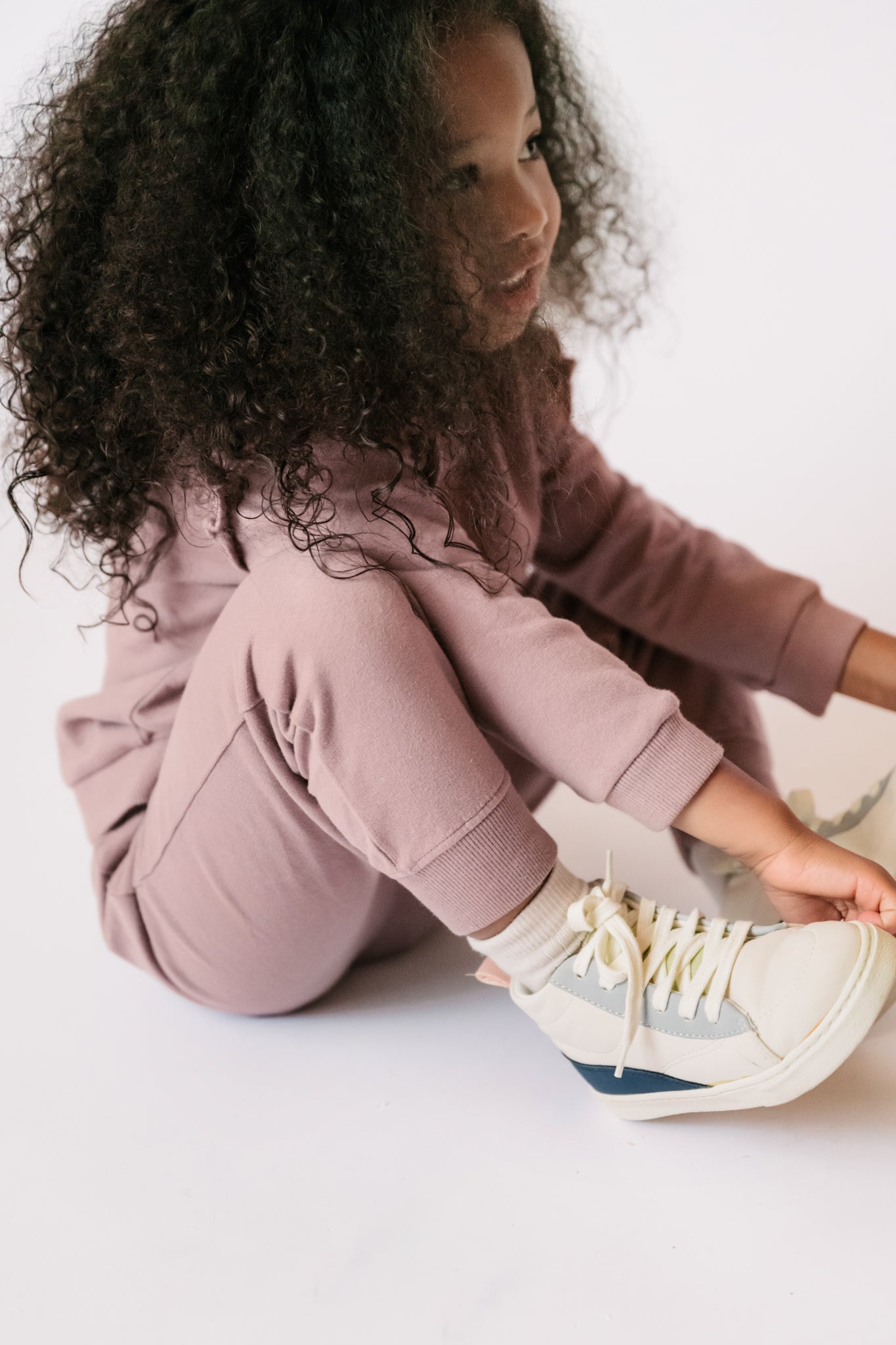 French Terry Jogger - Plum