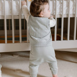 French Terry Harem Pant - Soft Sea