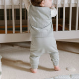 French Terry Harem Pant - Soft Sea