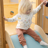 French Terry Harem Pant - Clay