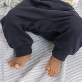 French Terry Harem Pant - Ink Blue