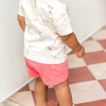 Garment Dye Short - Raspberry