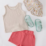 Garment Dye Short - Raspberry