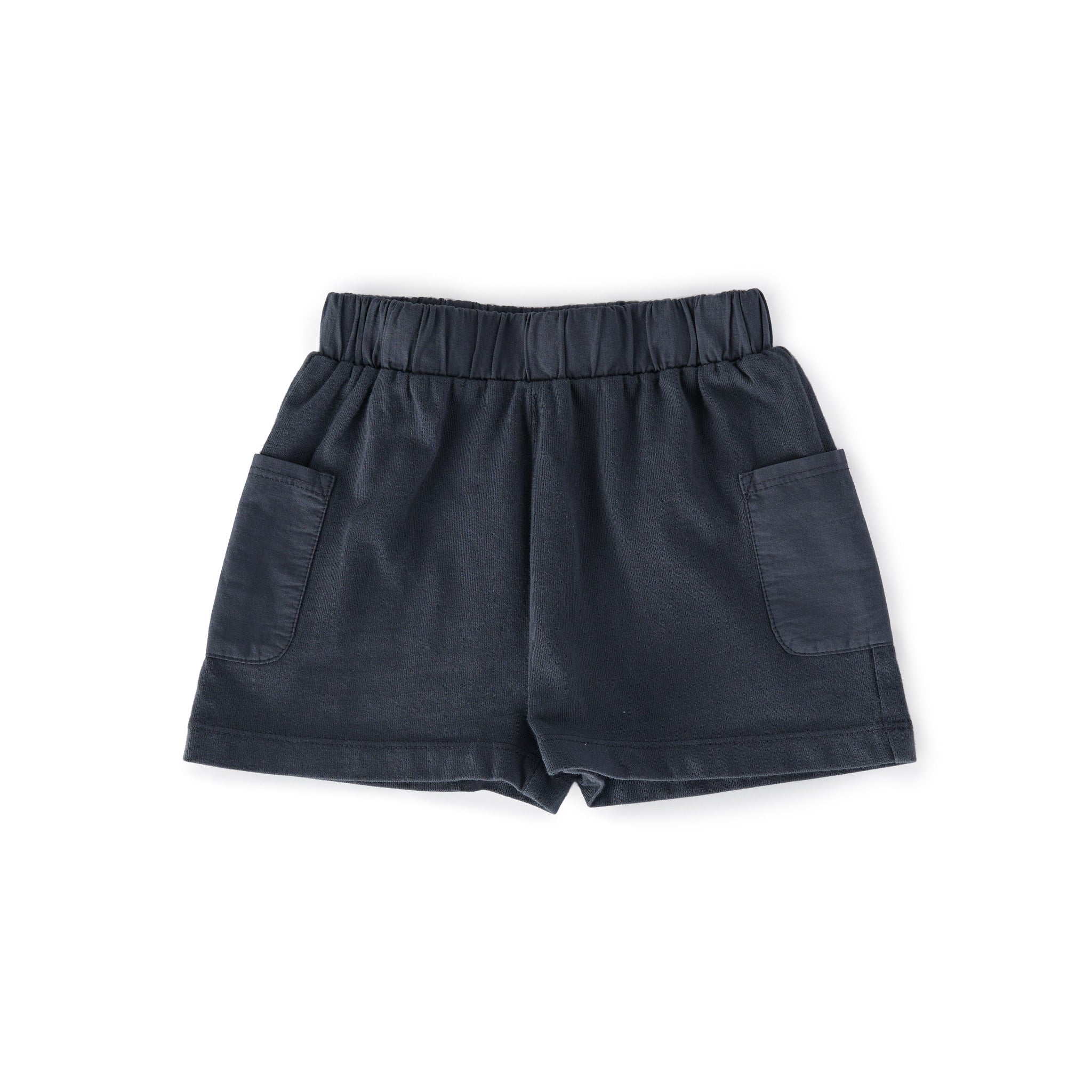garment dye short ink blue in blues pattern