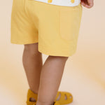 Garment Dye Bloomer Short - Soft Marigold