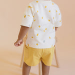 Garment Dye Bloomer Short - Soft Marigold