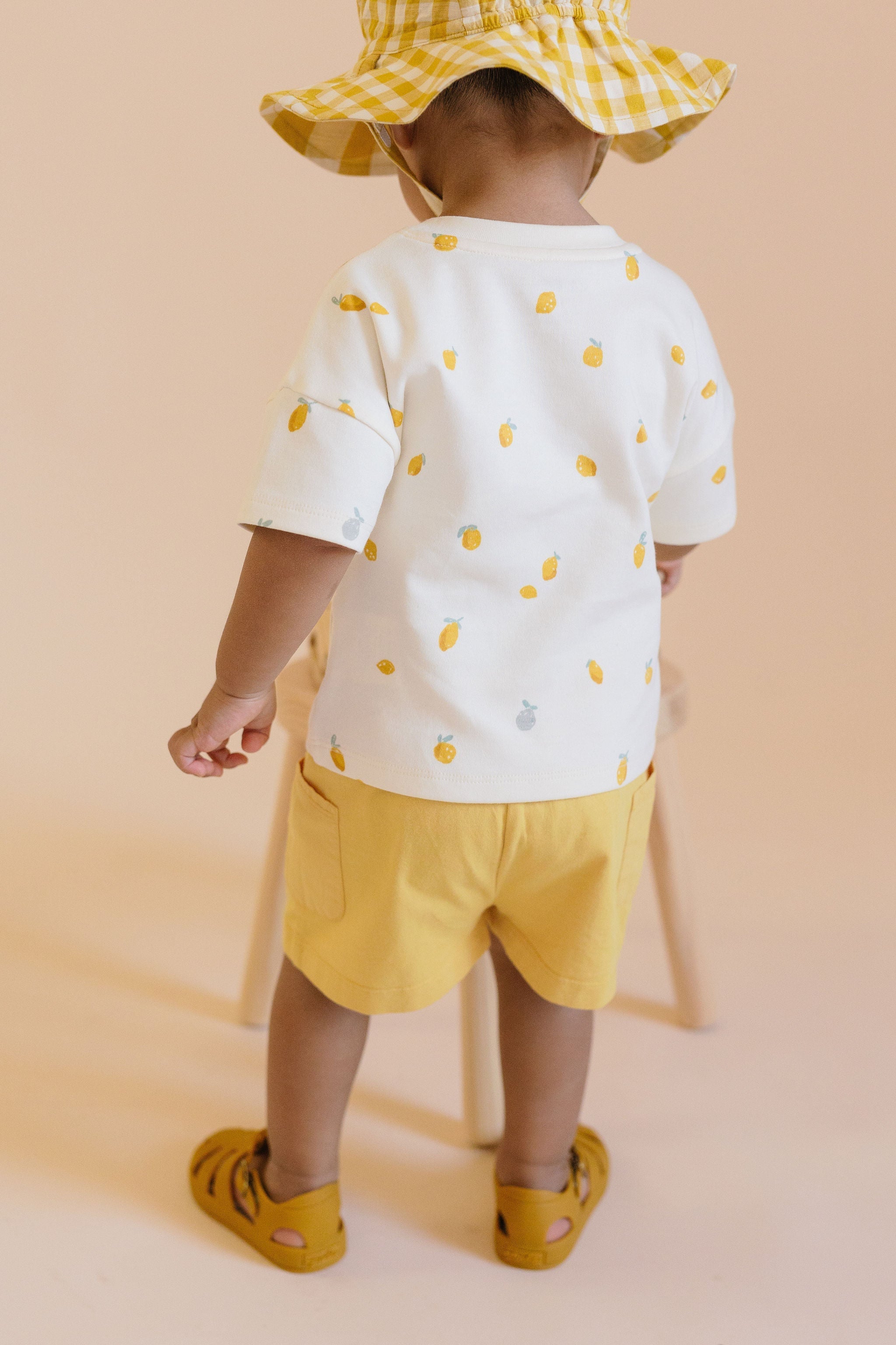Garment Dye Bloomer Short - Soft Marigold