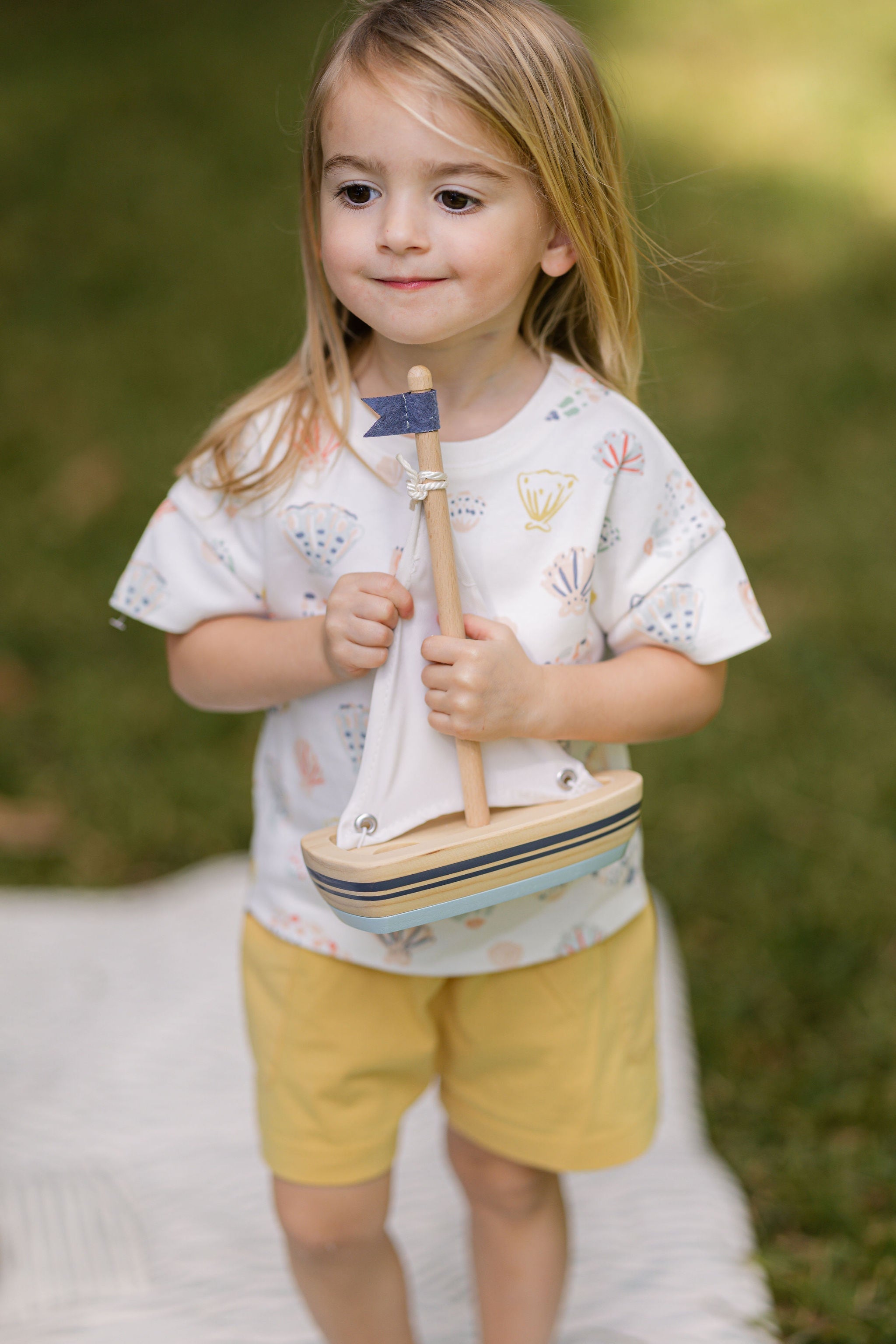 Garment Dye Bloomer Short - Soft Marigold