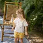 Garment Dye Bloomer Short - Soft Marigold