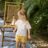 Garment Dye Bloomer Short - Soft Marigold