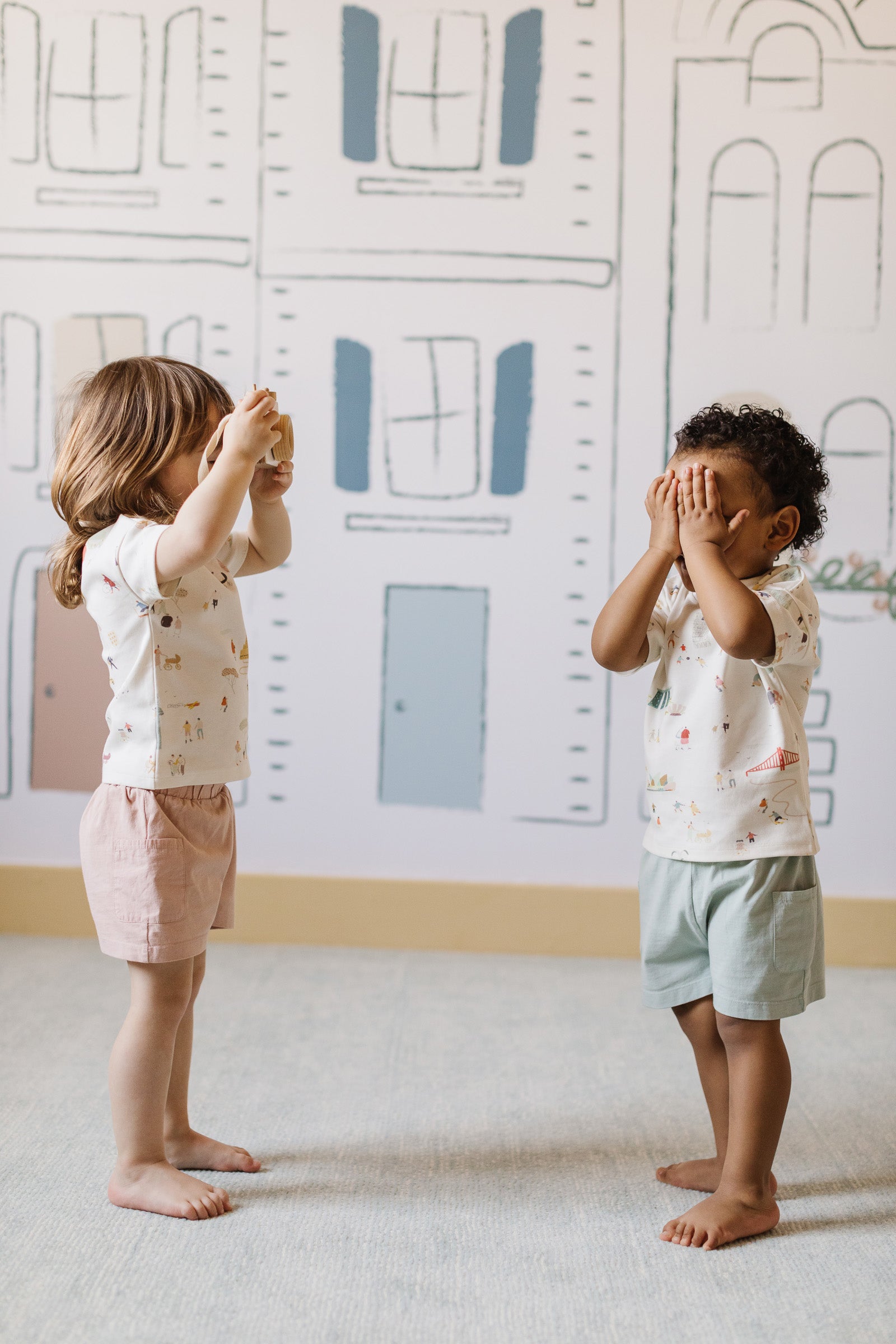 Garment Dye Short - Soft Peony