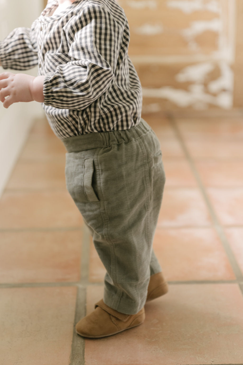 corduroy pant sage