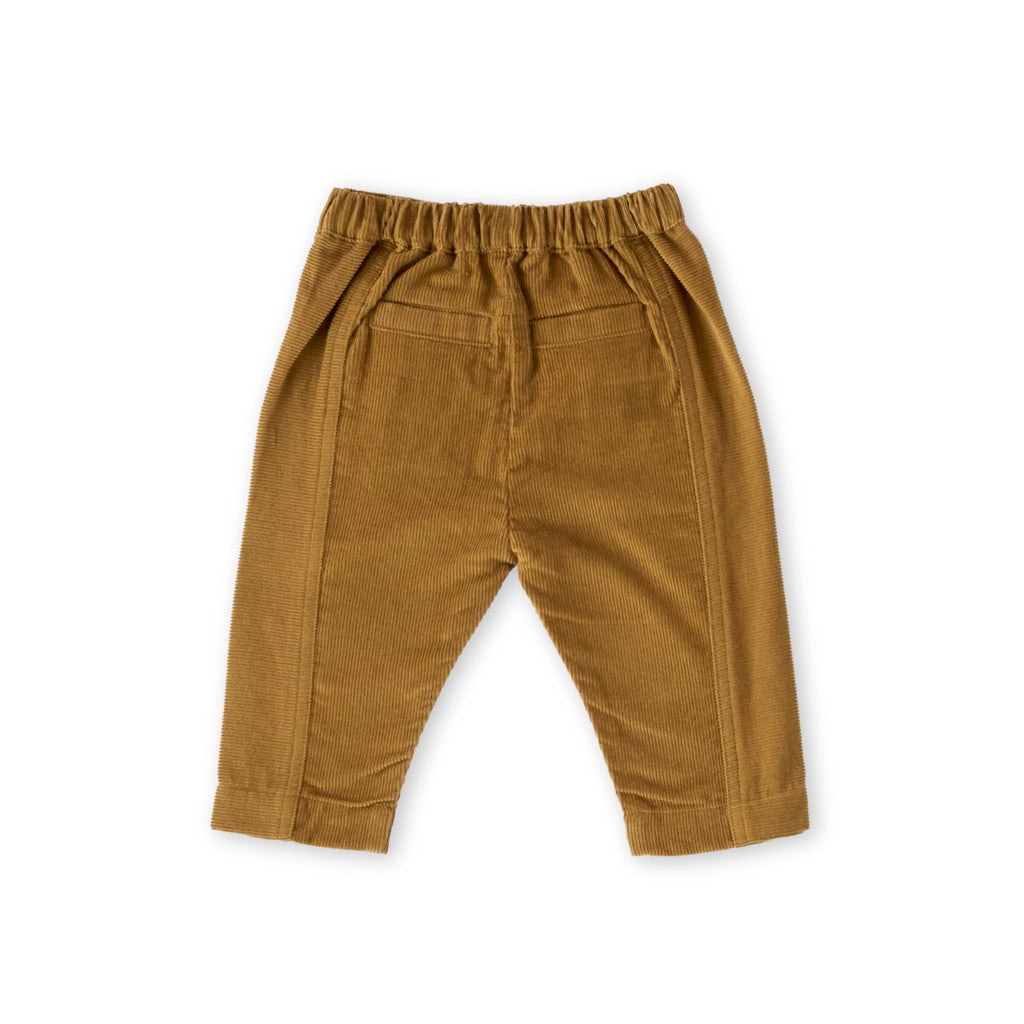 kids corduroy kids pant ochre