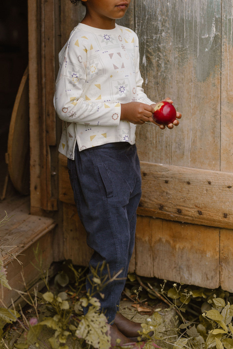 Corduroy Pant - Ink Blue