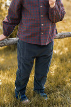 corduroy pant ink blue