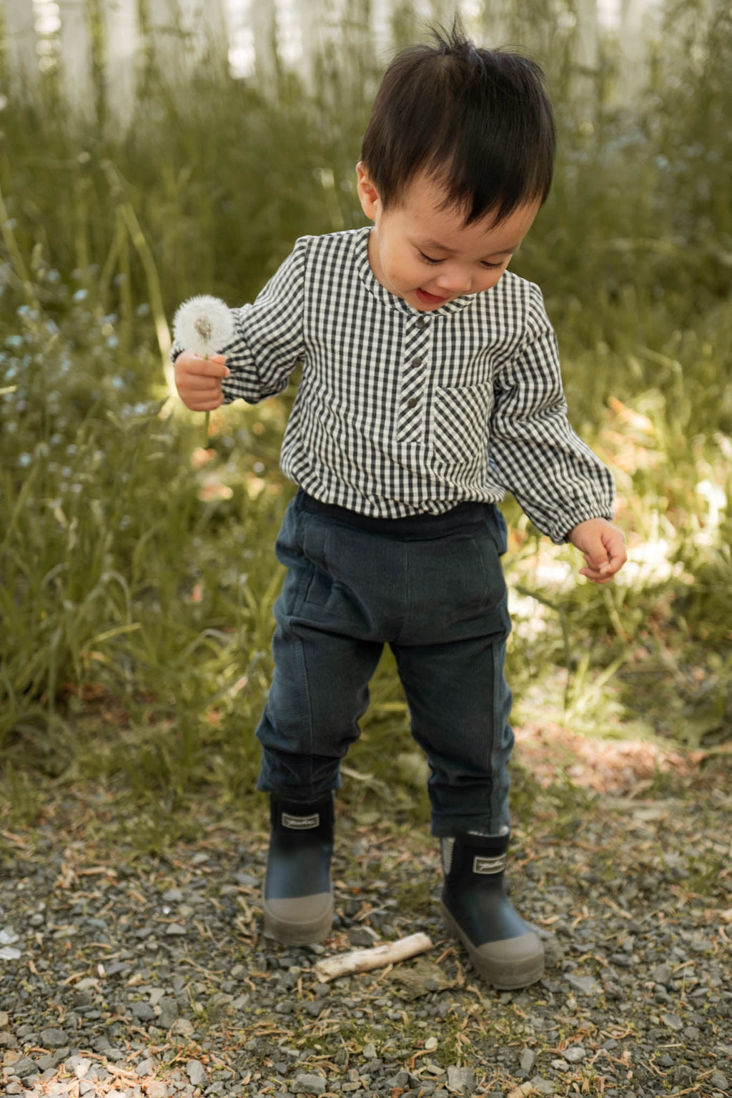 corduroy pant ink blue