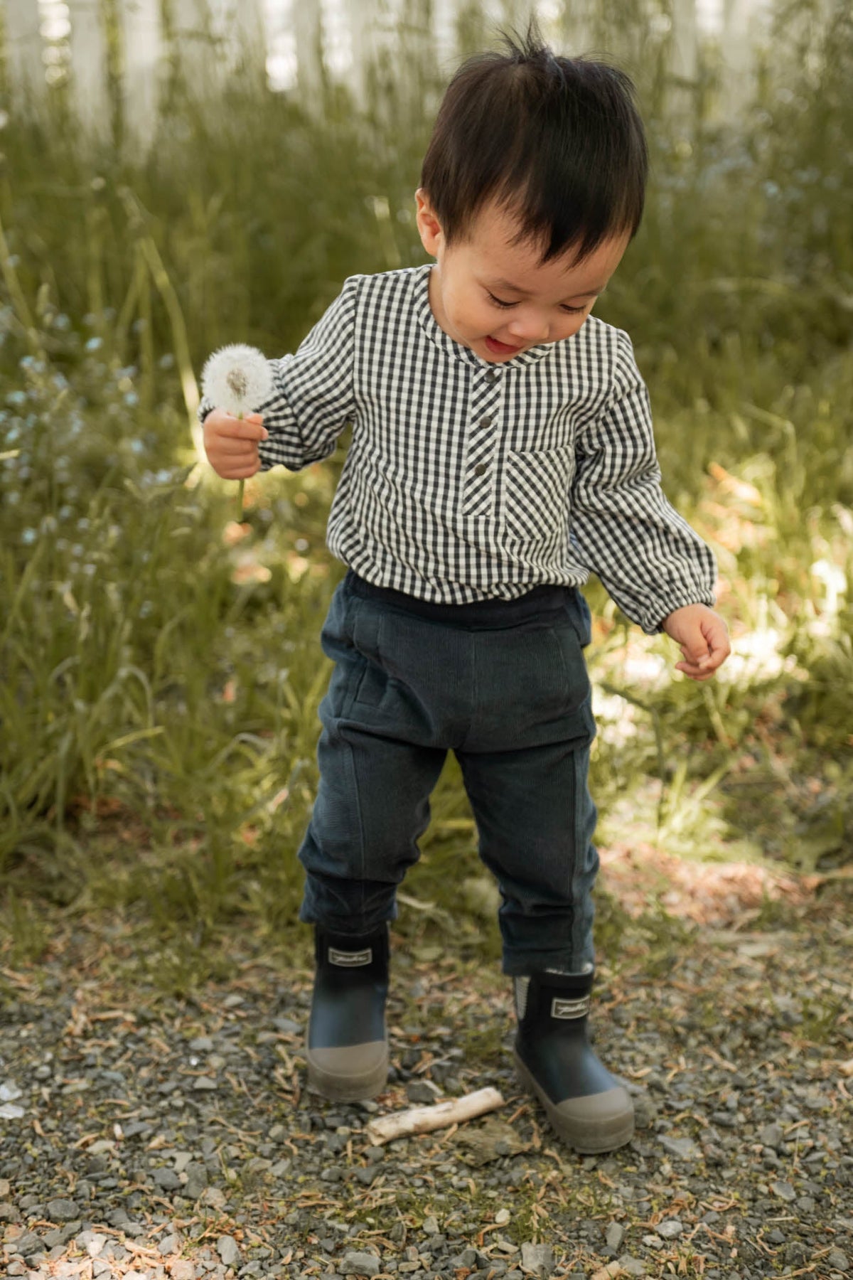 corduroy pant ink blue