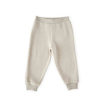 Teddy Fleece Jogger - Stone