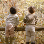 Teddy Fleece Jogger - Stone