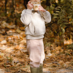 Teddy Fleece Jogger - Rose Pink