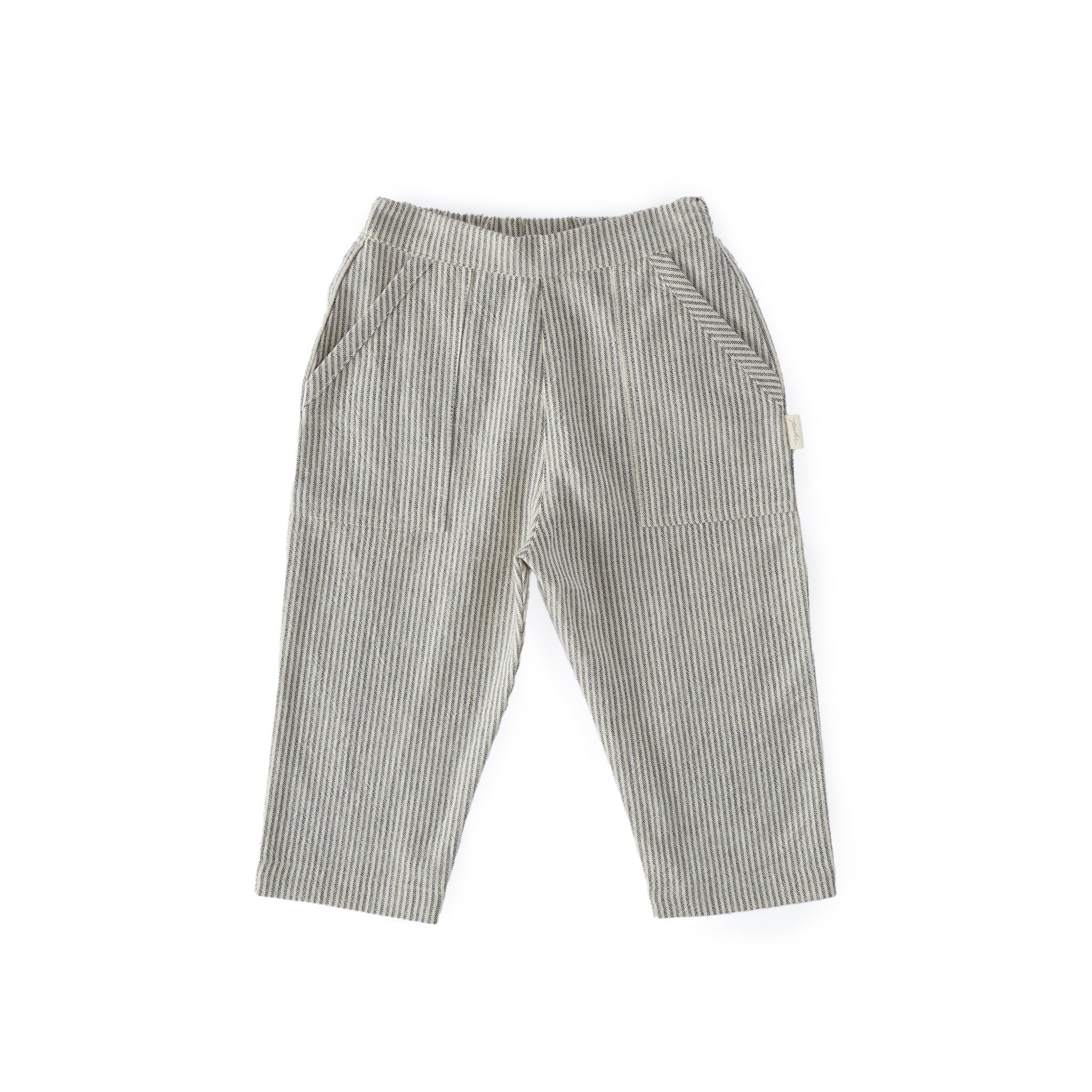 railroad side pocket pant stripe in neutrals pattern