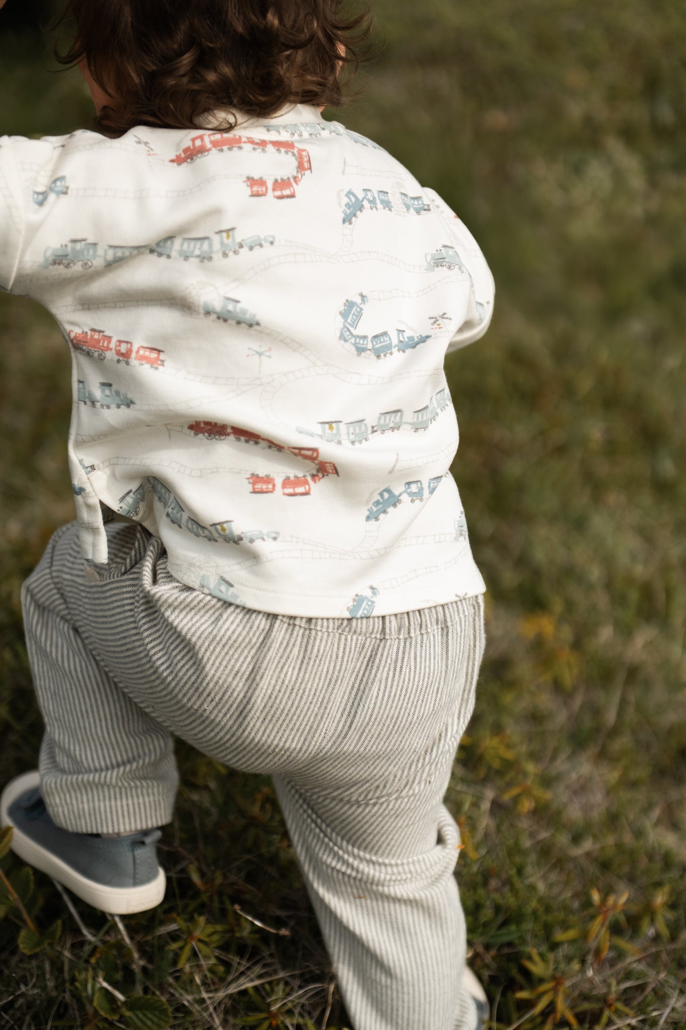 Railroad Side Pocket Pant - Railroad Stripe