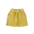 classic terry board short citrus in yellows pattern