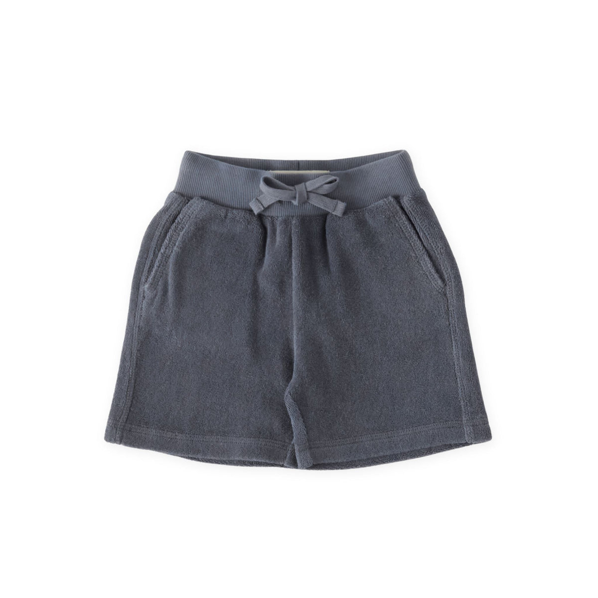 classic terry board short ocean in blues pattern
