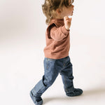 Denim Pull Up Jean - Vintage Wash