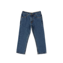 kids denim jean vintage wash in blues pattern