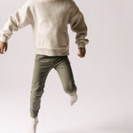 Essentials Kids Legging - Olive