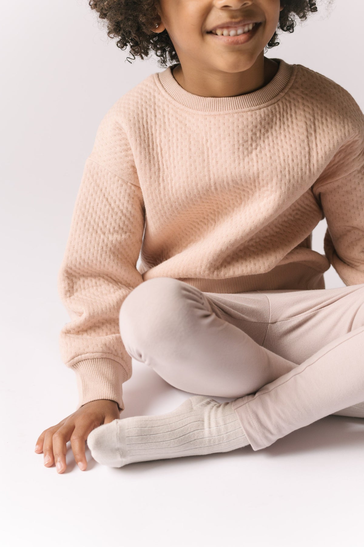 kids essentials kids legging pale pink