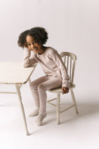 kids essentials kids legging pale pink