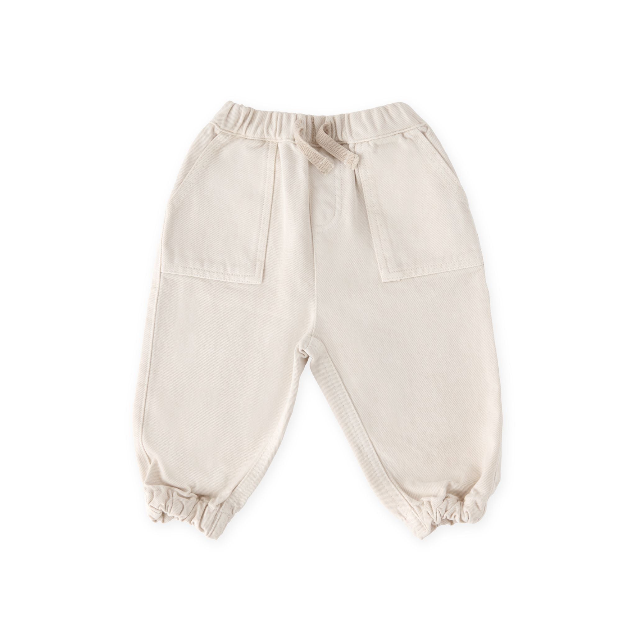 Vintage Twill Utility Jogger - Natural