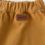baby vintage twill baby utility jogger natural