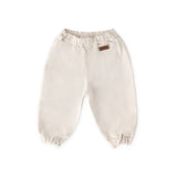 baby vintage twill baby utility jogger natural