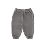 baby vintage twill baby utility jogger charcoal