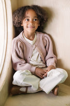 kids vintage twill kids utility pant natural