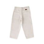 kids vintage twill kids utility pant natural